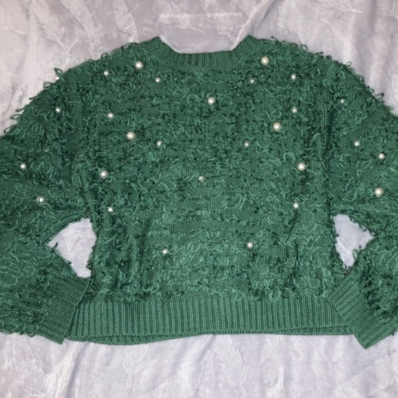 Ugly Christmas Sweater Cardigan - Picture 2 of 4